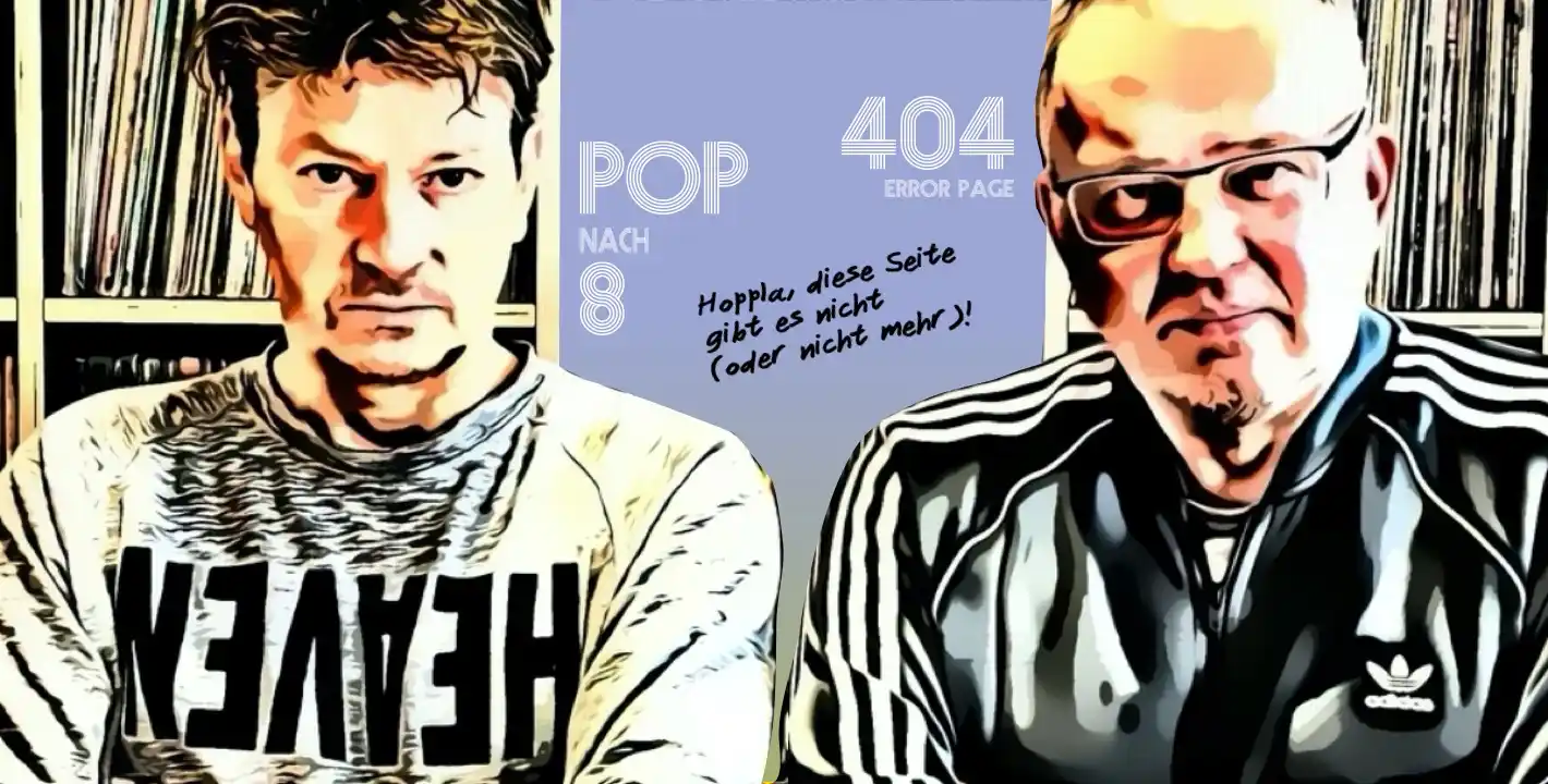 Marty und Andy auf 404-Error-Page