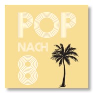 Pop-nach-8-Logo und La-Lom-Palme